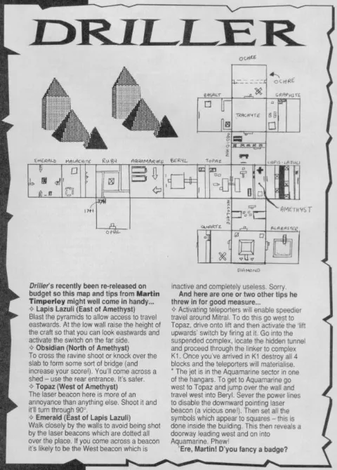 Game map