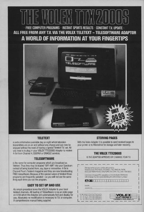 Hardware advertisement scan
