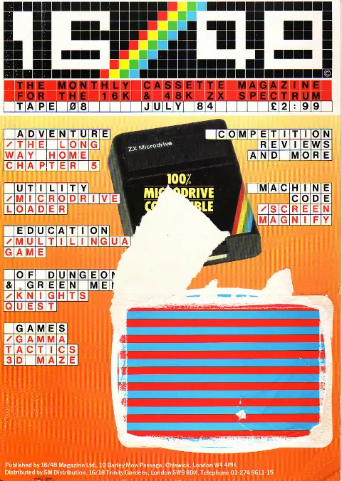Cover of 16/48 Magazine