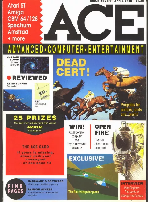 Cover of ACE (Advanced Computer Entertainment)