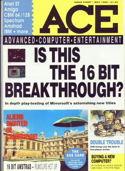 Cover of ACE (Advanced Computer Entertainment)