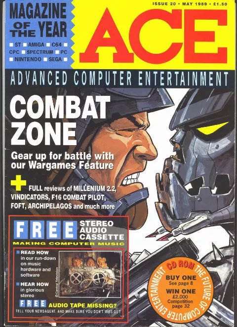 Cover of ACE (Advanced Computer Entertainment)