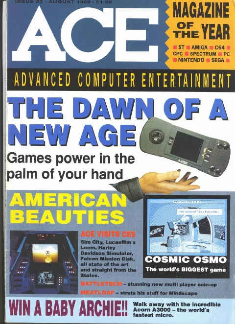 Cover of ACE (Advanced Computer Entertainment)