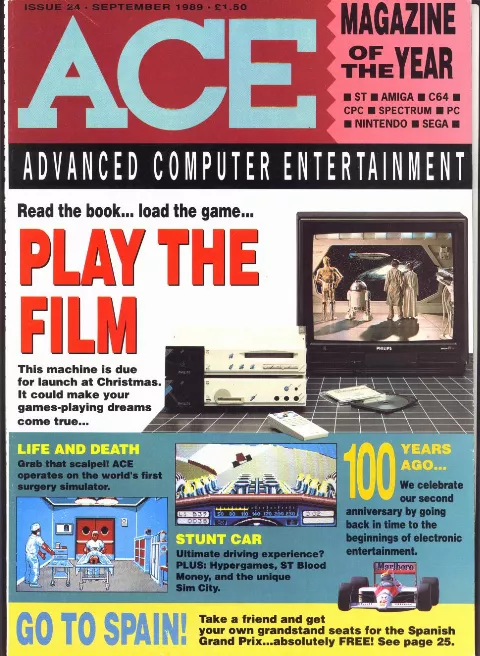 Cover of ACE (Advanced Computer Entertainment)