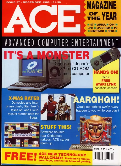 Cover of ACE (Advanced Computer Entertainment)