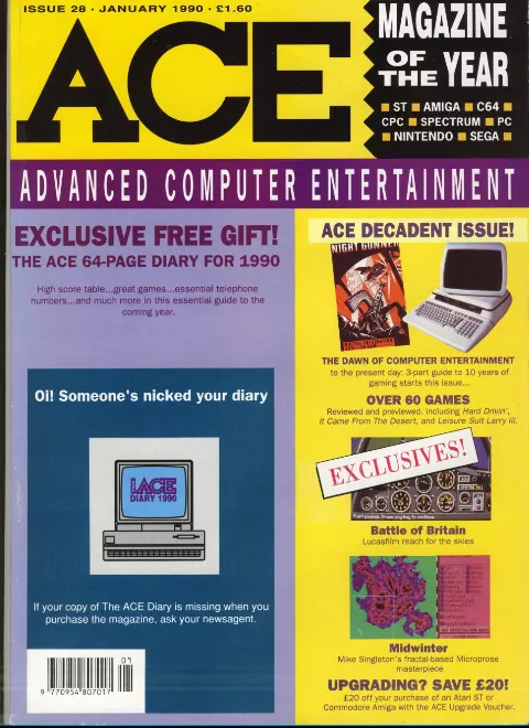 Cover of ACE (Advanced Computer Entertainment)