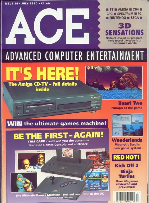 Cover of ACE (Advanced Computer Entertainment)