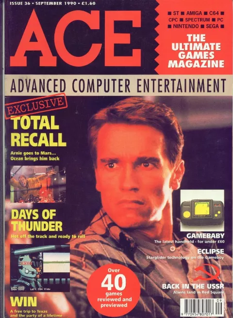 Cover of ACE (Advanced Computer Entertainment)