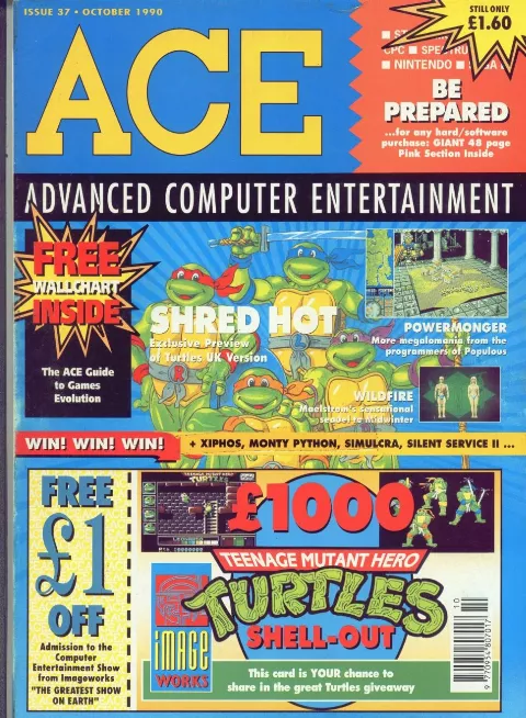 Cover of ACE (Advanced Computer Entertainment)
