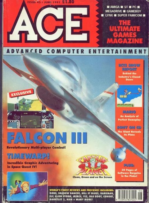 Cover of ACE (Advanced Computer Entertainment)