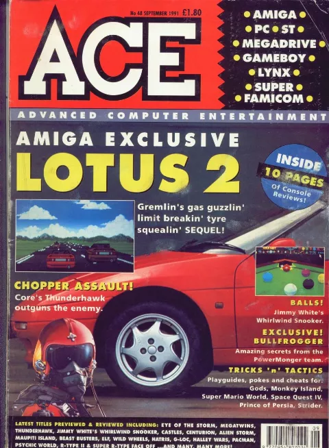Cover of ACE (Advanced Computer Entertainment)