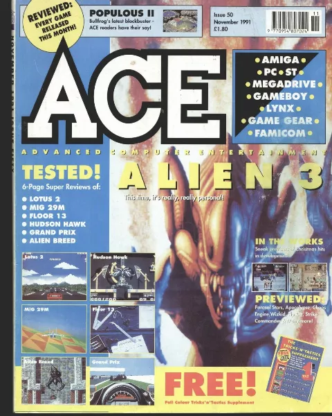 Cover of ACE (Advanced Computer Entertainment)