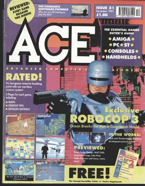 Cover of ACE (Advanced Computer Entertainment)