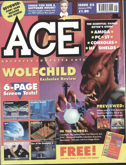 Cover of ACE (Advanced Computer Entertainment)