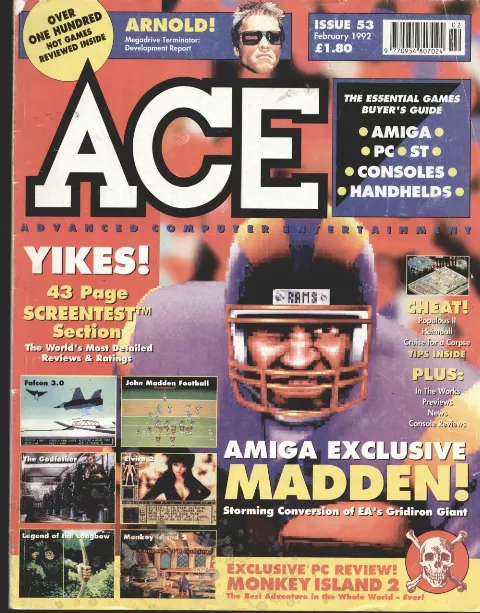 Cover of ACE (Advanced Computer Entertainment)