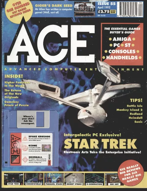 Cover of ACE (Advanced Computer Entertainment)