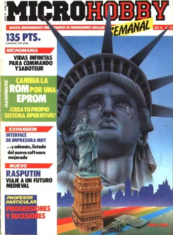 Cover of MicroHobby