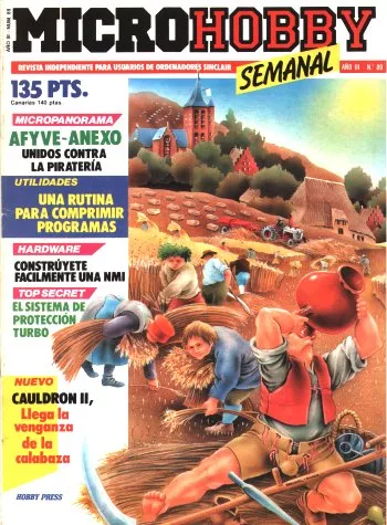 Cover of MicroHobby