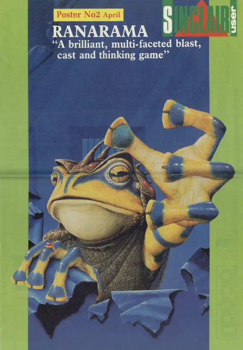 Magazine poster