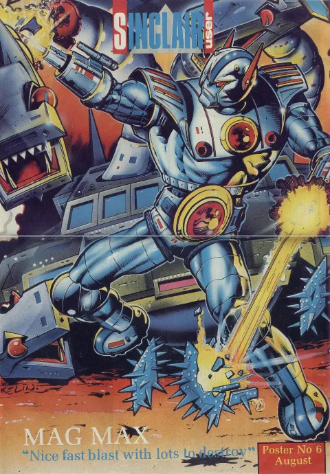 Magazine poster