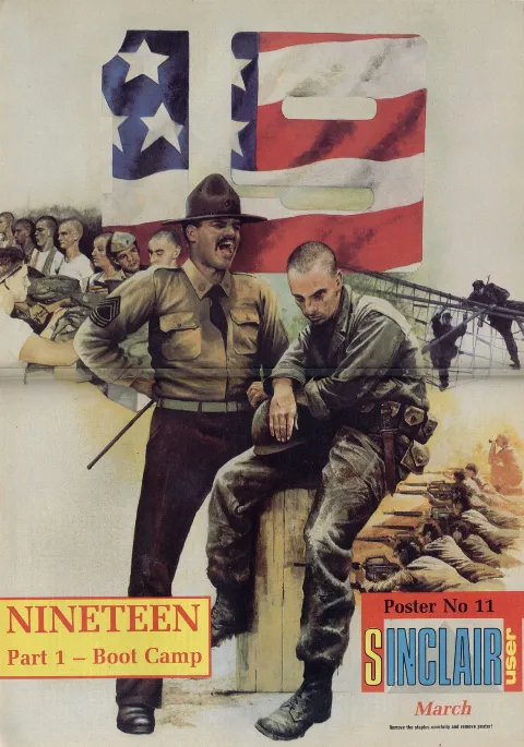 Magazine poster