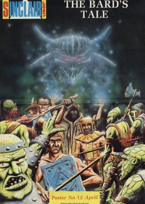 Magazine poster