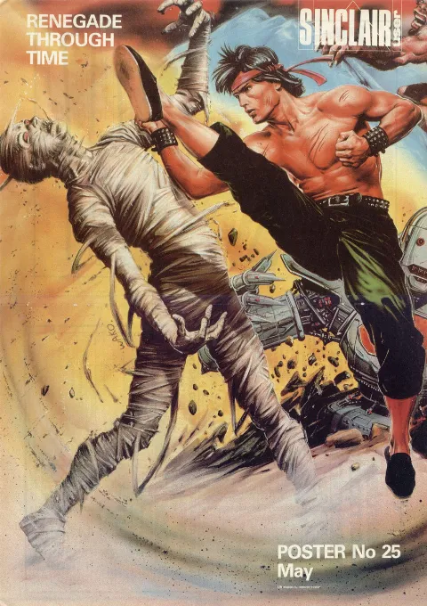 Magazine poster