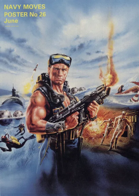 Magazine poster