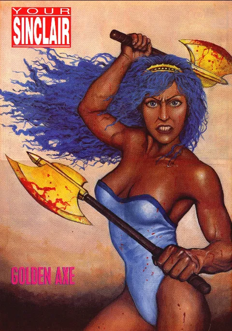 Magazine poster