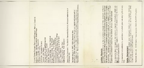 Inlay - Back