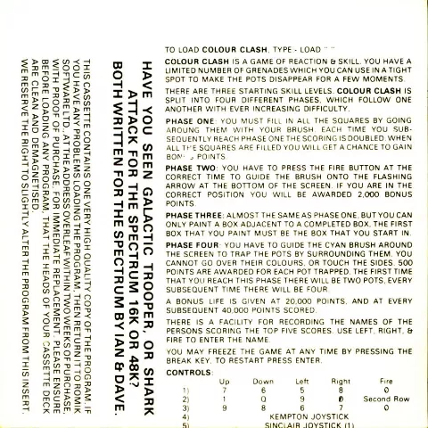 Inlay - Back