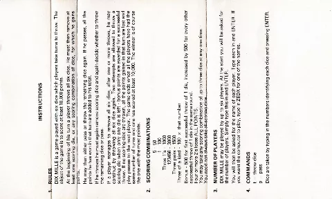 Inlay - Back