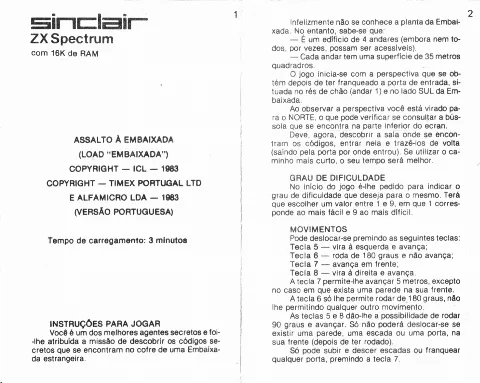Scanned instructions