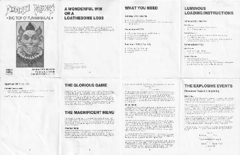 Scanned instructions