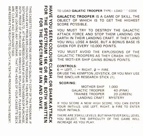 Inlay - Back