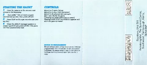 Inlay - Back