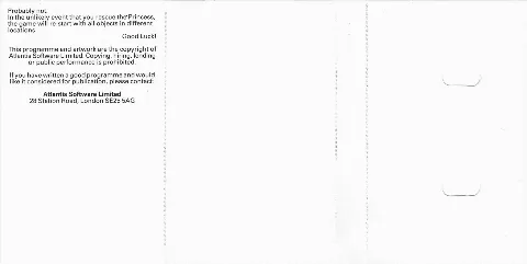 Inlay - Back