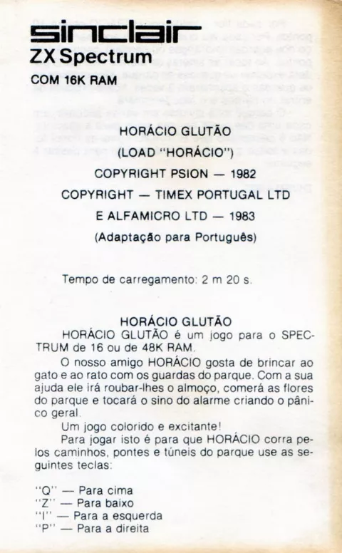 Scanned instructions
