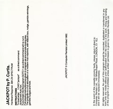Inlay - Back