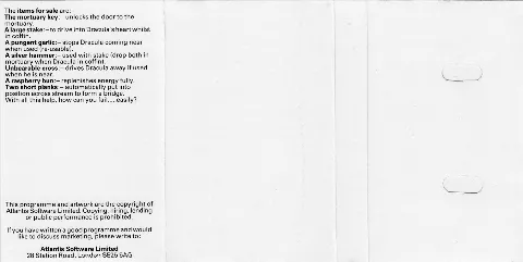Inlay - Back