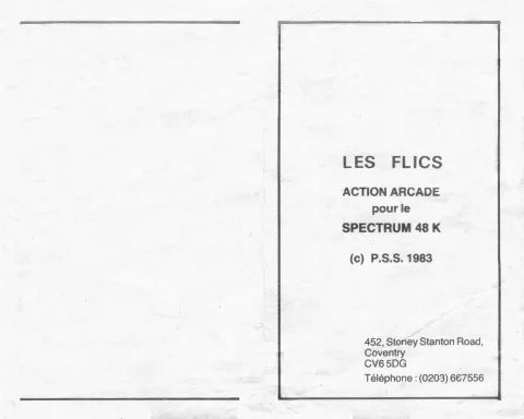 Scanned instructions