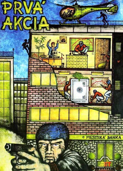 Magazine poster