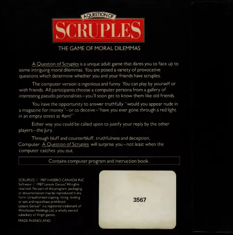 Inlay - Back