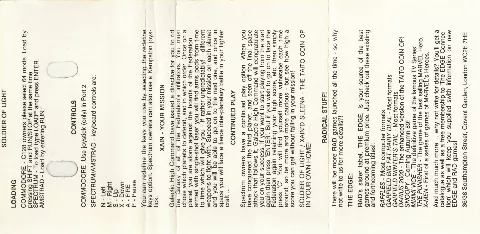 Inlay - Back