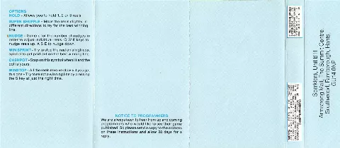 Inlay - Back