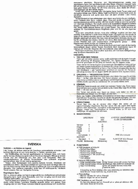 Scanned instructions