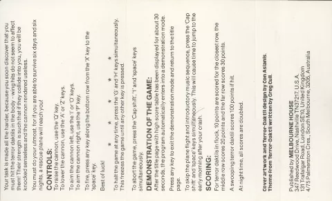 Inlay - Back