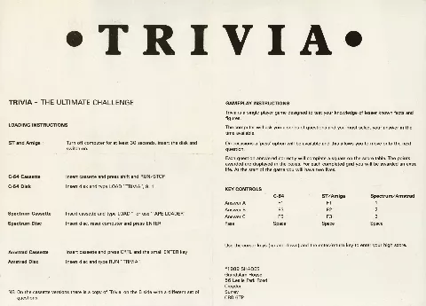 Scanned instructions