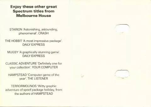 Inlay - Back