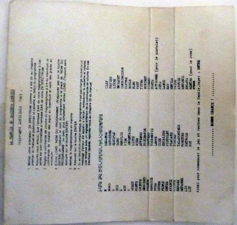 Inlay - Back